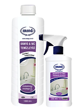 Ersağ Aparatlı Banyo Wc 1000 ml