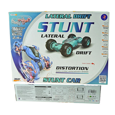1:16 Sc Uk Oyuncak Drift Akrobat Araba 2.4ghz Işıklı Şarjlı 4X4