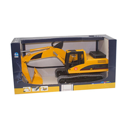 1:16 Ölçek Oyuncak Excavator Kepçe Dev Boy Sürtmeli