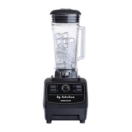 By Kitchen Vortex Bar Blender, 2 L, 1500 W, Siyah