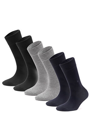 Just Inner Erkek Çorap 6'lı Kışlık (Bambu)