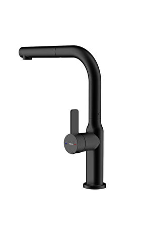 Teka OVAL 938 Siyah Spralli Eviye Bataryası