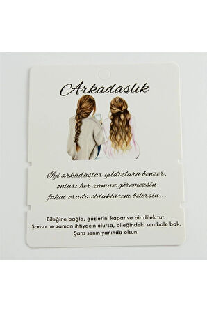 Arkadaşlık Bileklik Kartı