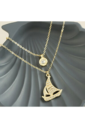 Gemi Yeni Sezon İkili Kolye