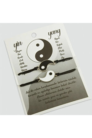 Yin Yang Şanslı Bileklik