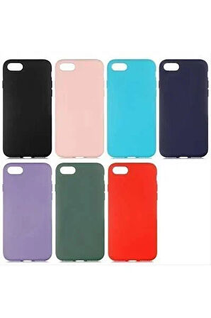 iPhone 6G Kadife Kaplı Lüx Lansman Silikon Kılıf