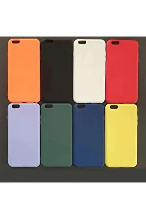 iPhone 6 Plus Kadife Kaplı Lüx Lansman Silikon Kılıf