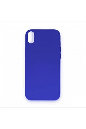 iPhone XR Kadife Kaplı Lüx Lansman Silikon Kılıf