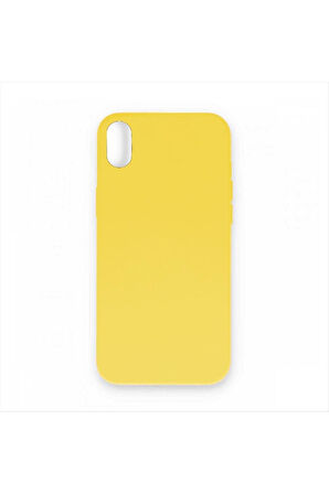 iPhone XS Max Kadife Kaplı Lüx Lansman Silikon Kılıf