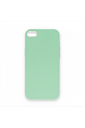 iPhone 7/8 Plus Kadife Kaplı Lüx Lansman Silikon Kılıf