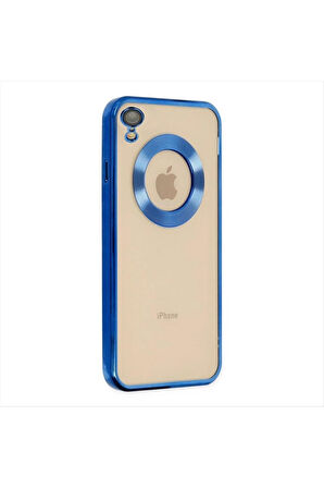 iPhone XR Lüx Lensli Lazer Silikon Kılıf (Kamera Korumalı)