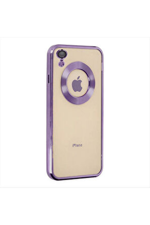 iPhone XR Lüx Lensli Lazer Silikon Kılıf (Kamera Korumalı)