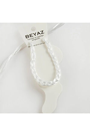 Renkli Örgülü Vinlex İp Halhal