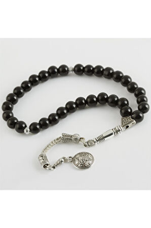 Onix Parlak Doğaltaş Tesbih 8 mm