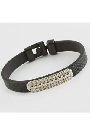 Noktalı Kaliteli Suni Deri Bileklik