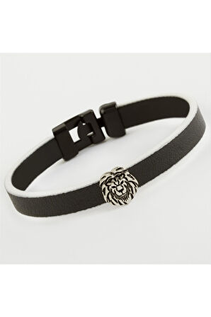 Aslan Kaliteli Suni Deri Bileklik