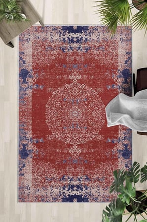Kaymaz Taban Yıkanabilir Halı – Mutfak, Salon, Yatak Odası için Modern Dijital Baskı Halı (SLNHALI30