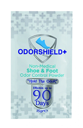 Odorshield+ 4 Adet Ayakkabı - Ayak Kokusu Giderici / Önleyici Toz 15gr.