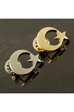 Ay Yıldız Yaka Rozet