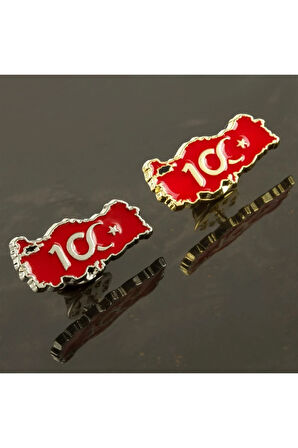 Cumhuriyetin 100. Yılına Özel Yaka Rozet