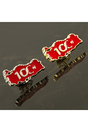 Cumhuriyetin 100. Yılına Özel Yaka Rozet