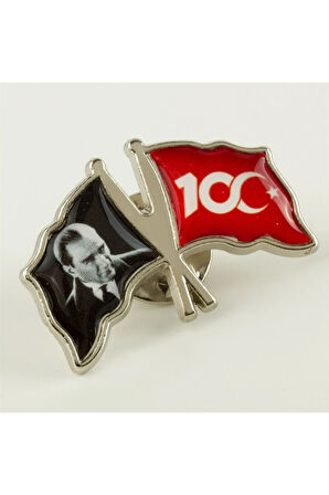 Cumhuriyetin 100. Yılına Özel Yaka Rozet