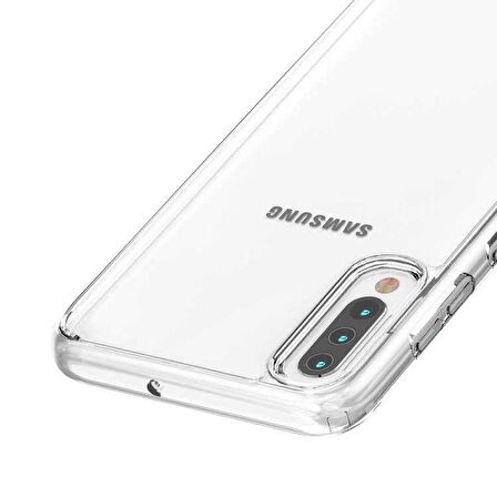 Smcase Samsung Galaxy A30S Kılıf Coss Sert Hibrit Silikon 