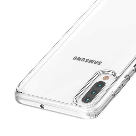 Smcase Samsung Galaxy A30S Kılıf Coss Sert Hibrit Silikon  Nano Ekran Koruyucu