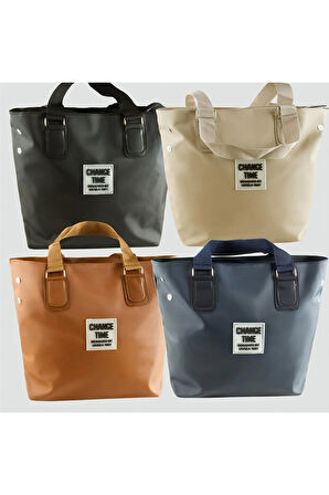 Fermuarlı Yeni Sezon Askılı Kadın Çanta Büyük