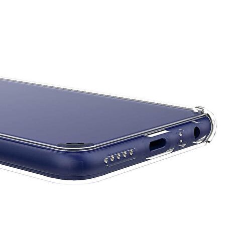 Smcase Xiaomi Redmi Note 8 Pro Kılıf Coss Sert Hibrit Silikon 