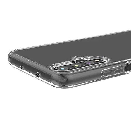 Smcase Huawei Nova 5T Kılıf Coss Sert Hibrit Silikon  Nano Ekran Koruyucu