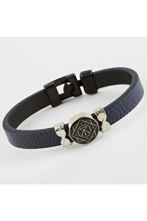 Yuvarlak Kaliteli Suni Deri Bileklik