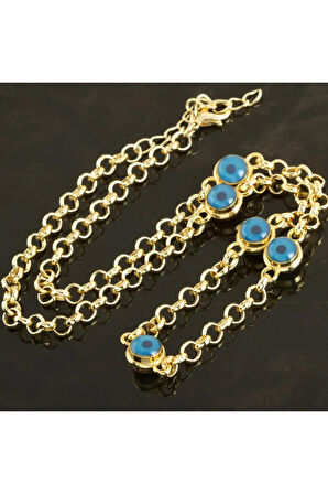 Nazar Zincir Trend Kolye