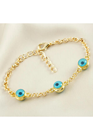 Nazarlı Zincir Trend Bileklik