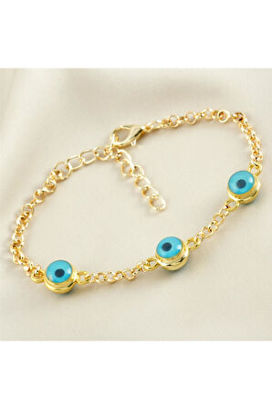 Nazarlı Zincir Trend Bileklik