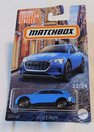 Matchbox 2024 European Streets - Audi E-Tron - HVV45