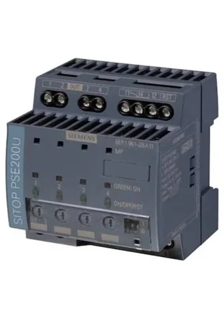 Siemens 6ep1961-2ba11 Giriş: 24 V Dc/12 A Çıkış: 24 V Dc/4x 3 A Plc Koruma Modülü