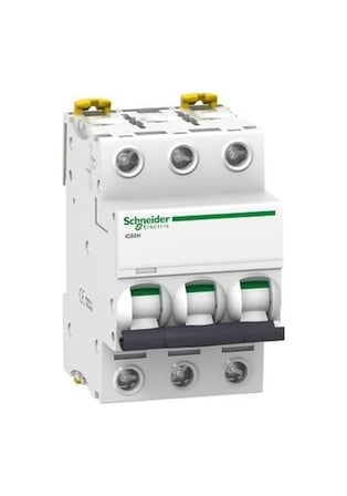 SCHNEIDER A9F84340 Acti9 İc60H 3P 40A, 10Ka C Eğrisi Otomat