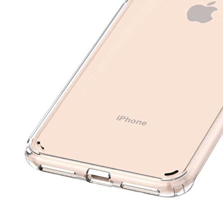 Smcase iPhone 8 Plus Kılıf Coss Sert Hibrit Silikon
