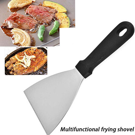 3B Trend Ergonomik Kaymaz Sap Geniş Ağızlı Mutfak Spatulası 8 cm