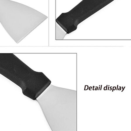 3B Trend Ergonomik Kaymaz Sap Geniş Ağızlı Mutfak Spatulası 8 cm