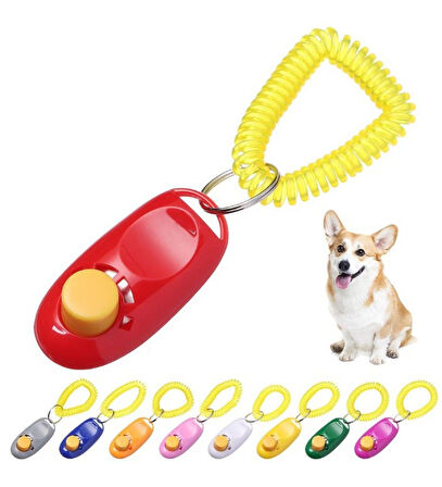 3B Trend Köpek Eğitimi Clicker Anahtarlık