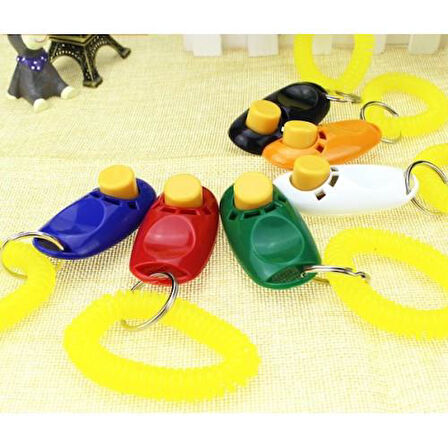3B Trend Köpek Eğitimi Clicker Anahtarlık