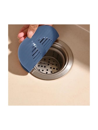 3B Trend Süzgeçli Lavabo Banyo Gider Koruyucu Esnek Süzgeç Silikon Mat 1 Adet