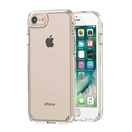 Smcase iPhone 7 Kılıf Coss Sert Hibrit Silikon