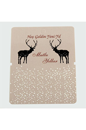 Mutlu Yıllar Bileklik Kartı 200 Adet