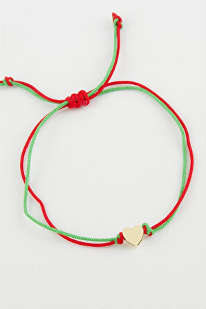 Kalp Mutlu Yıllar Yılbaşı Bilekliği