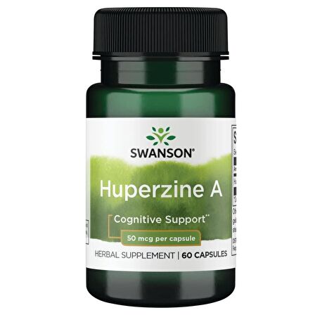 Swanson Huperzine A 50 mcg 60 Capsul