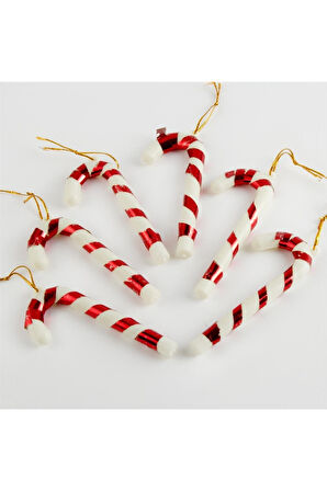 6 Adet Yılbaşı Baston