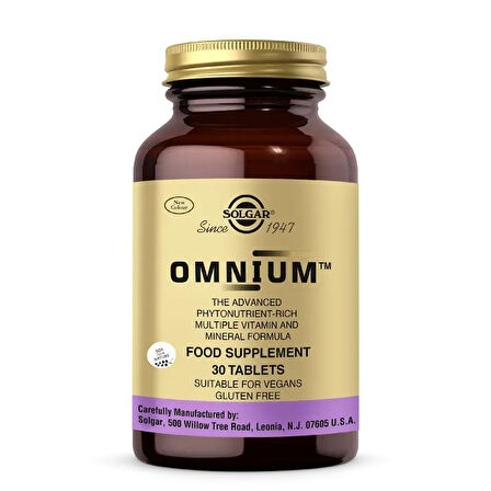 Solgar Omnium 30 Tablet